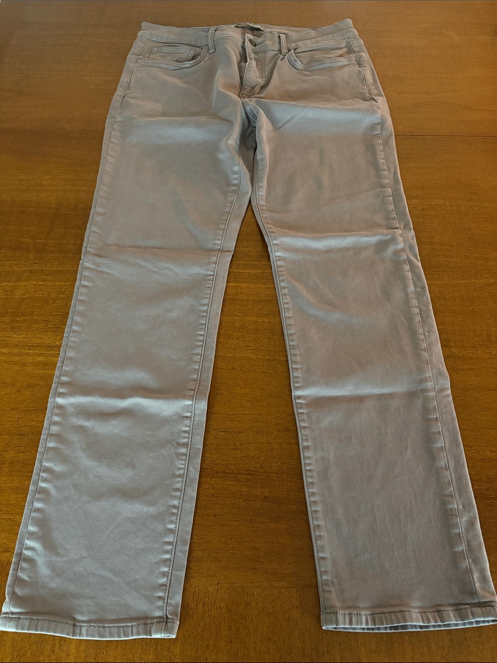 Joe's Jeans The Brixton Men’s Slim Straight Leg Jeans in Light Gray